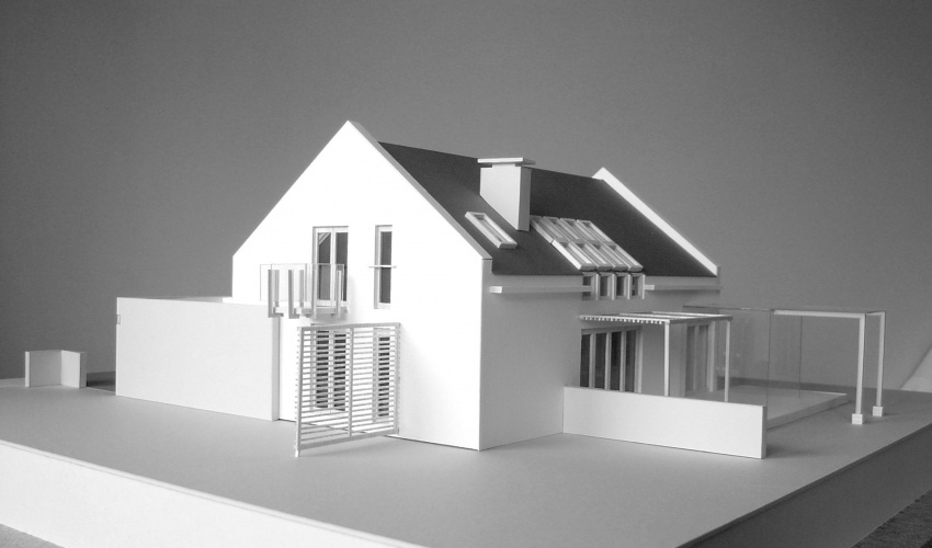 Projekt domu z poddaszem użytkowym Konkurs dla architektów pod patronatem pisma Architektura i Biznes